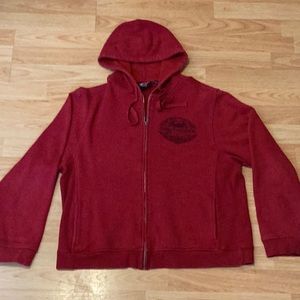 Harley Davidson Zippered Hoodie